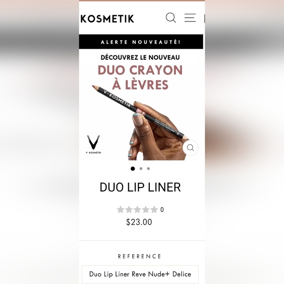 Duo Lip Liner - Pink and Brown - Picture 1 of 1